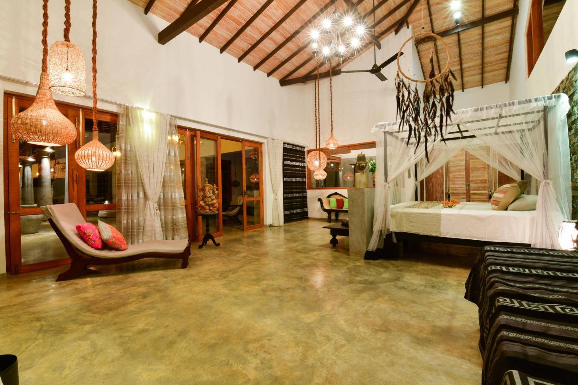 Tropical House - Jungleside Villa Hikkaduwa Room photo